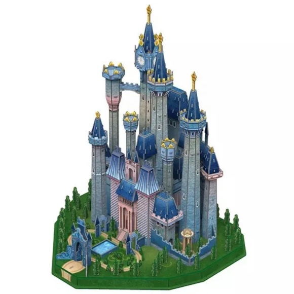 4D Build: Disney Princess Cinderella 3D Castle 356-Piece Puzzle-NIB - Picture 9 of 11